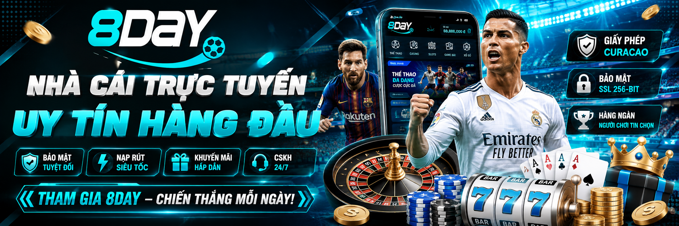 8DAY - Nhà Cái Trực Tuyến Uy Tín Hàng Đầu